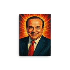 Buddy Cianci canvas print on a plain backdrop in size 12"x16".