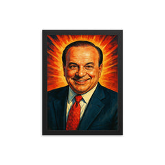 Buddy Cianci framed print on a plain backdrop in size 12"x16".
