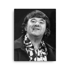 Buddy Hackett canvas print on a plain backdrop in size 16"x20".