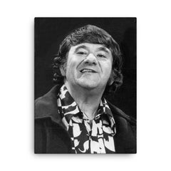 Buddy Hackett canvas print on a plain backdrop in size 18"x24".
