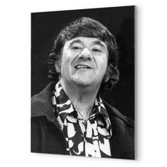 Buddy Hackett metal print mockup