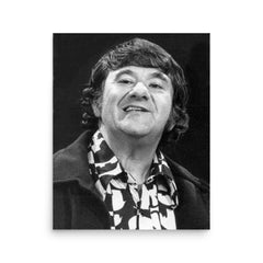 Buddy Hackett poster on a plain backdrop in size 16"x20".