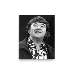 Buddy Hackett poster on a plain backdrop in size 8"x10".