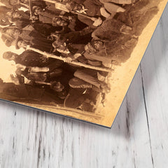 Buffalo Soldiers metal print mockup