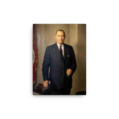 Buford Ellington canvas print on a plain backdrop in size 12"x16".