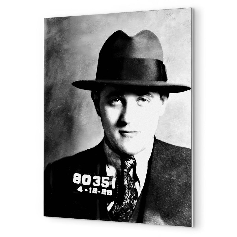 Bugsy Siegel metal print mockup