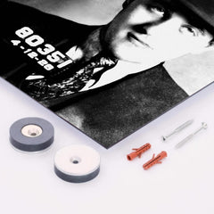 Bugsy Siegel metal print mockup