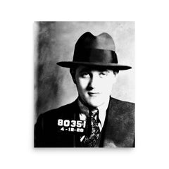 Bugsy Siegel poster on a plain backdrop in size 16"x20".