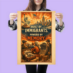 Built by immigrants Powered by memory poster 3