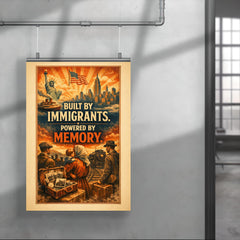 Built by immigrants Powered by memory poster 4