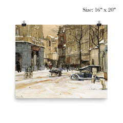 Buitenhof Den Haag by Floris Arntzenius poster 2