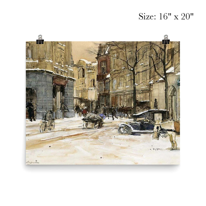 Buitenhof Den Haag by Floris Arntzenius poster 2