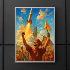 Bun Bang Fai Rocket Festival Thailand poster 5