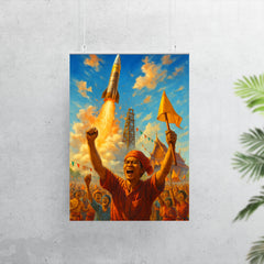 Bun Bang Fai Rocket Festival Thailand poster 7