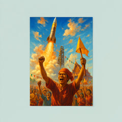 Bun Bang Fai Rocket Festival Thailand poster 8