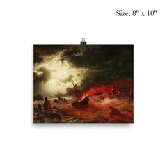 Burning Ship by Marcus Larsson poster 4