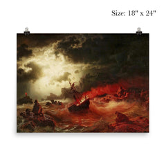 Burning Ship by Marcus Larsson poster 5