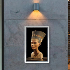 Bust of Queen Nefertiti by Thutmose, 1340 BCE poster 2