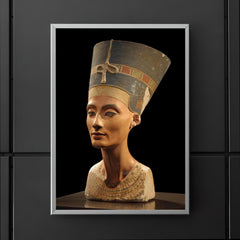 Bust of Queen Nefertiti by Thutmose, 1340 BCE poster 5