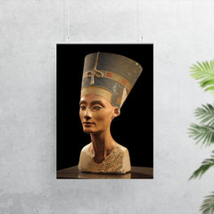 Bust of Queen Nefertiti by Thutmose, 1340 BCE poster 7