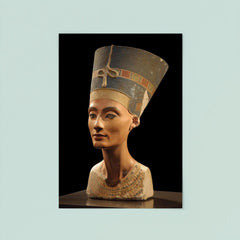 Bust of Queen Nefertiti by Thutmose, 1340 BCE poster 8
