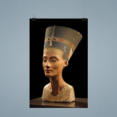 Bust of Queen Nefertiti by Thutmose, 1340 BCE poster 9