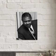 C L Franklin metal print mockup