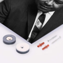 C L Franklin metal print mockup