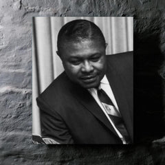 C L Franklin metal print mockup