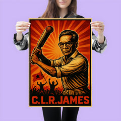 C L R James cricket and revolution poster 3