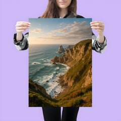 Cabo da Roca Cliffs Portugal poster 3