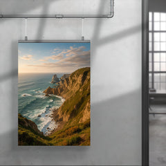 Cabo da Roca Cliffs Portugal poster 4