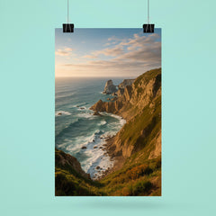 Cabo da Roca Cliffs Portugal poster 6
