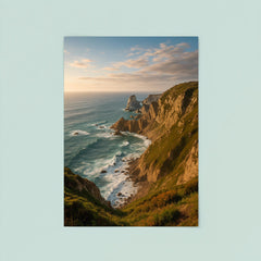 Cabo da Roca Cliffs Portugal poster 8
