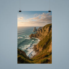Cabo da Roca Cliffs Portugal poster 9