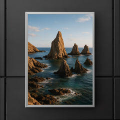 Cabo de Gata Sea Stacks Spain poster 5