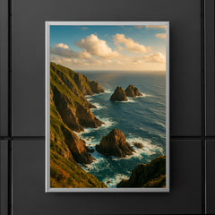 Cabo Ortegal Cliffs Galicia Spain poster 5