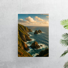 Cabo Ortegal Cliffs Galicia Spain poster 7