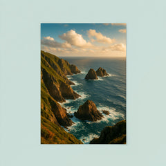 Cabo Ortegal Cliffs Galicia Spain poster 8