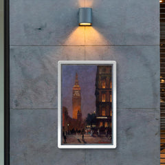 Cafe Martin at Night, Madison Square Park, New York by Rodighiero, 1902 poster 2