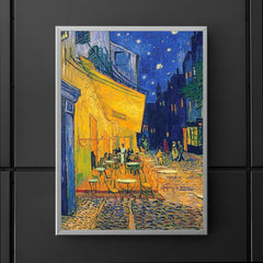 Cafe Terrace at Night by Vincent Van Gogh poster 5