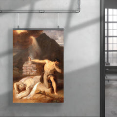 Cain and The Death of Abel by William Blake, 1790 poster 4