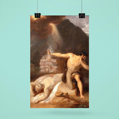 Cain and The Death of Abel by William Blake, 1790 poster 6