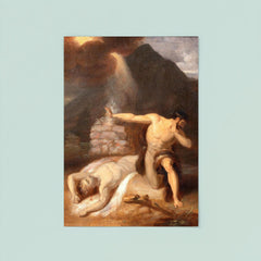 Cain and The Death of Abel by William Blake, 1790 poster 8