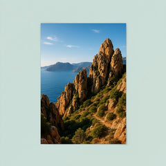 Calanques de Piana Corsica France poster 8