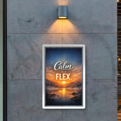 Calm is a flex poster 2