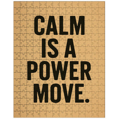 Calm is a power move jigsaw puzzle