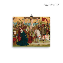 Calvary by Master of the Death of Saint Nicholas of Münster, c. 1470-1480 poster 4