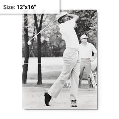 Calvin Peete metal print on a plain backdrop in size 12"x16".