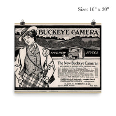 Camera for Sale, 1892 poster 2